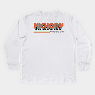 Hickory - Totally Very Sucks Kids Long Sleeve T-Shirt